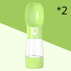 shop.plusyouclub 0 2pc Green Dog Water Dispenser For Travel