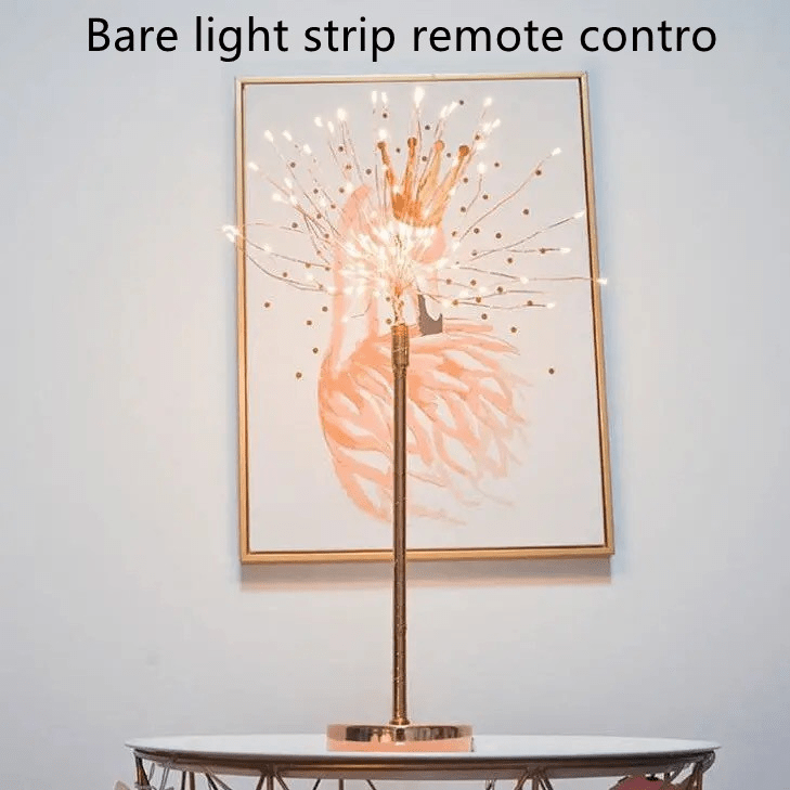 shop.plusyouclub 0 Bare light strip remote control Feather Table Lamp