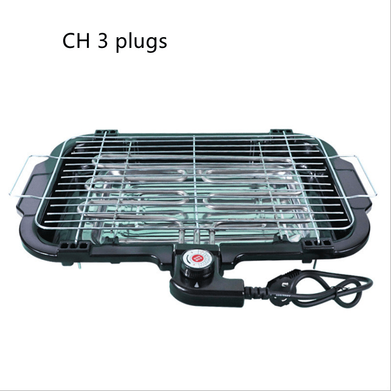 shop.plusyouclub 0 Black / CH Electric Portable Barbecue Grill