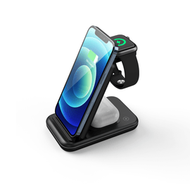 shop.plusyouclub 0 Black / USB 3-in-1 Wireless Charger For Gadgets