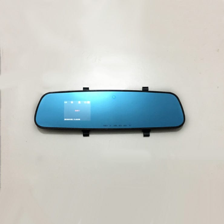 shop.plusyouclub 0 Blue / 2.4inch 1080P HD Rearview Mirror Driving Recorder