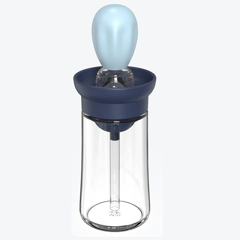 shop.plusyouclub 0 Blue Oil Dispenser With Brush