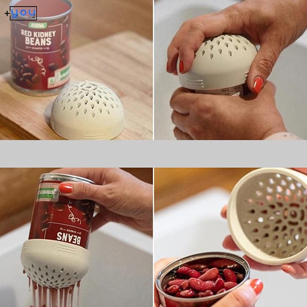 shop.plusyouclub 0 Can Strainer And Mini Silicone Colander