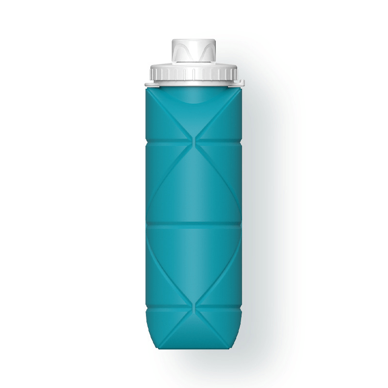 shop.plusyouclub 0 Cyan / 600ml Foldable Travel Water Bottle