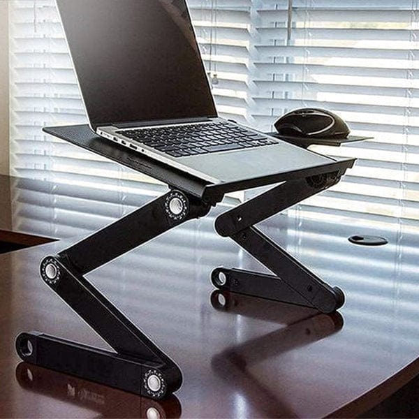 shop.plusyouclub 0 Foldable Laptop Stand With Mouse Pad Holder