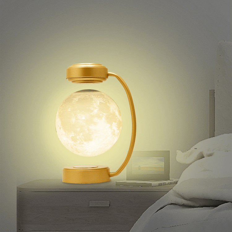 shop.plusyouclub 0 Gold / EU Magnetic Levitation Moon Lamp