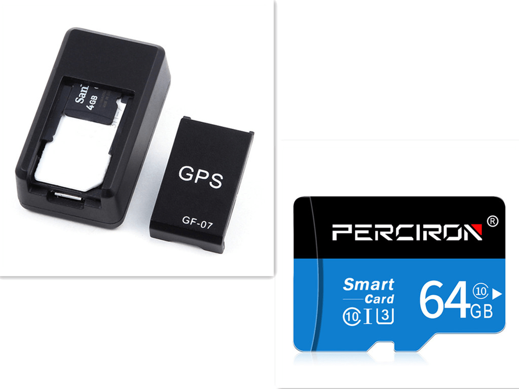shop.plusyouclub 0 GPS Tracker + 64Gb Smart Card Magnetic Mini GPS Tracker