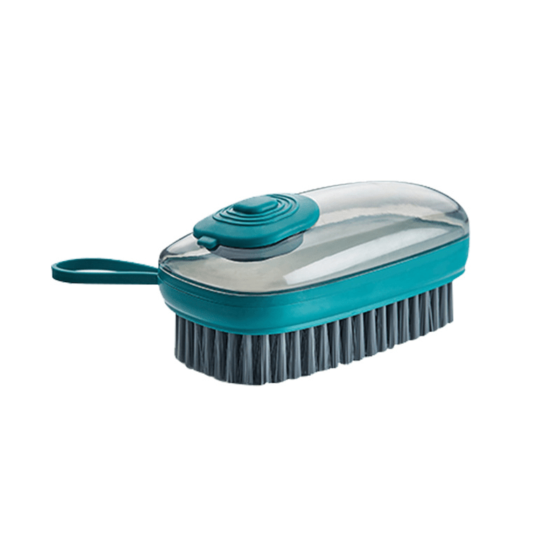 shop.plusyouclub 0 Green Cleaning Brush With Soap Dispenser