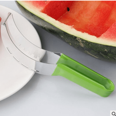 shop.plusyouclub 0 Green Stainless Steel Watermelon Cutter