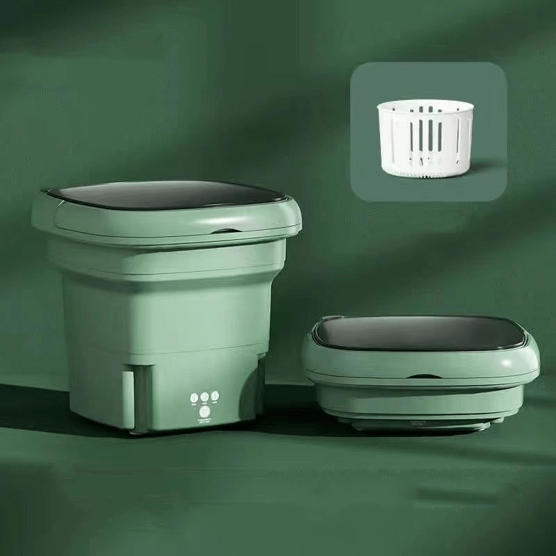 shop.plusyouclub 0 Green / Standard / EU Foldable Mini Washing Machine