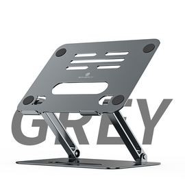 shop.plusyouclub 0 Grey Foldable Laptop Stand
