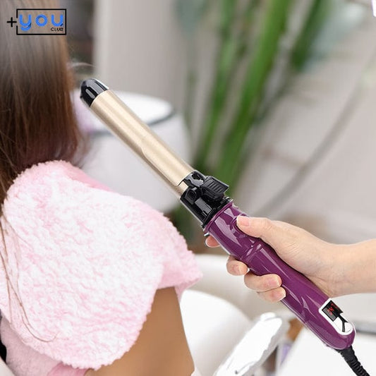 shop.plusyouclub 0 LCD Temperature Controlled Automatic Hair Curler