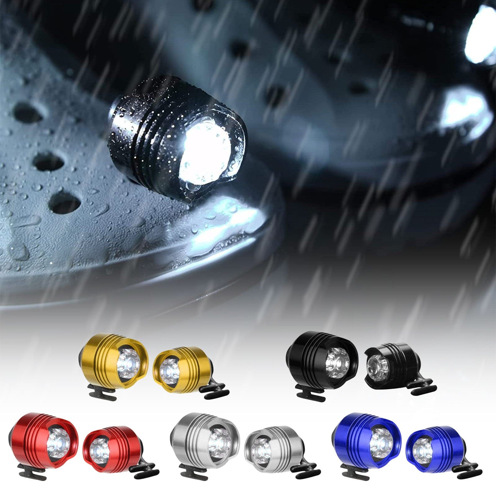 shop.plusyouclub 0 LED Headlights For Holes Shoes IPX5 Waterproof Shoes Light 3 Modes 72 Hours Glowing Small Lights For Dog Walking Camping Outdoor