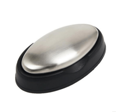 shop.plusyouclub 0 Oval+soap holder Stainless Steel Deodorizing Soap