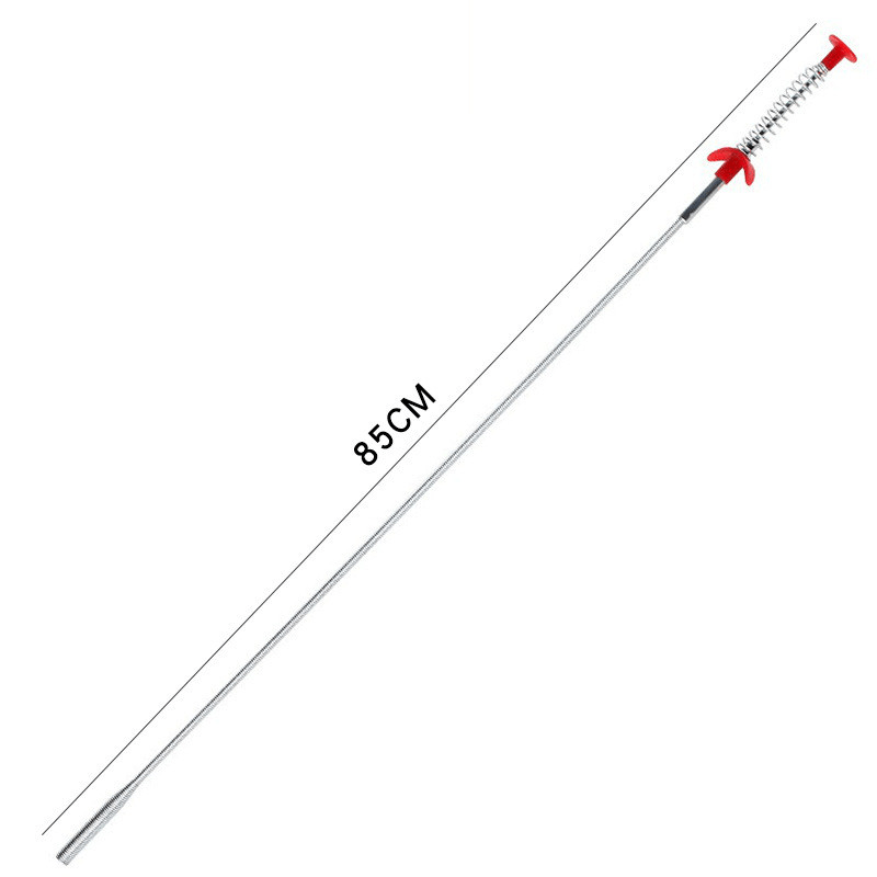 shop.plusyouclub 0 Red / 85cm Spring Pipe Cleaning Tool