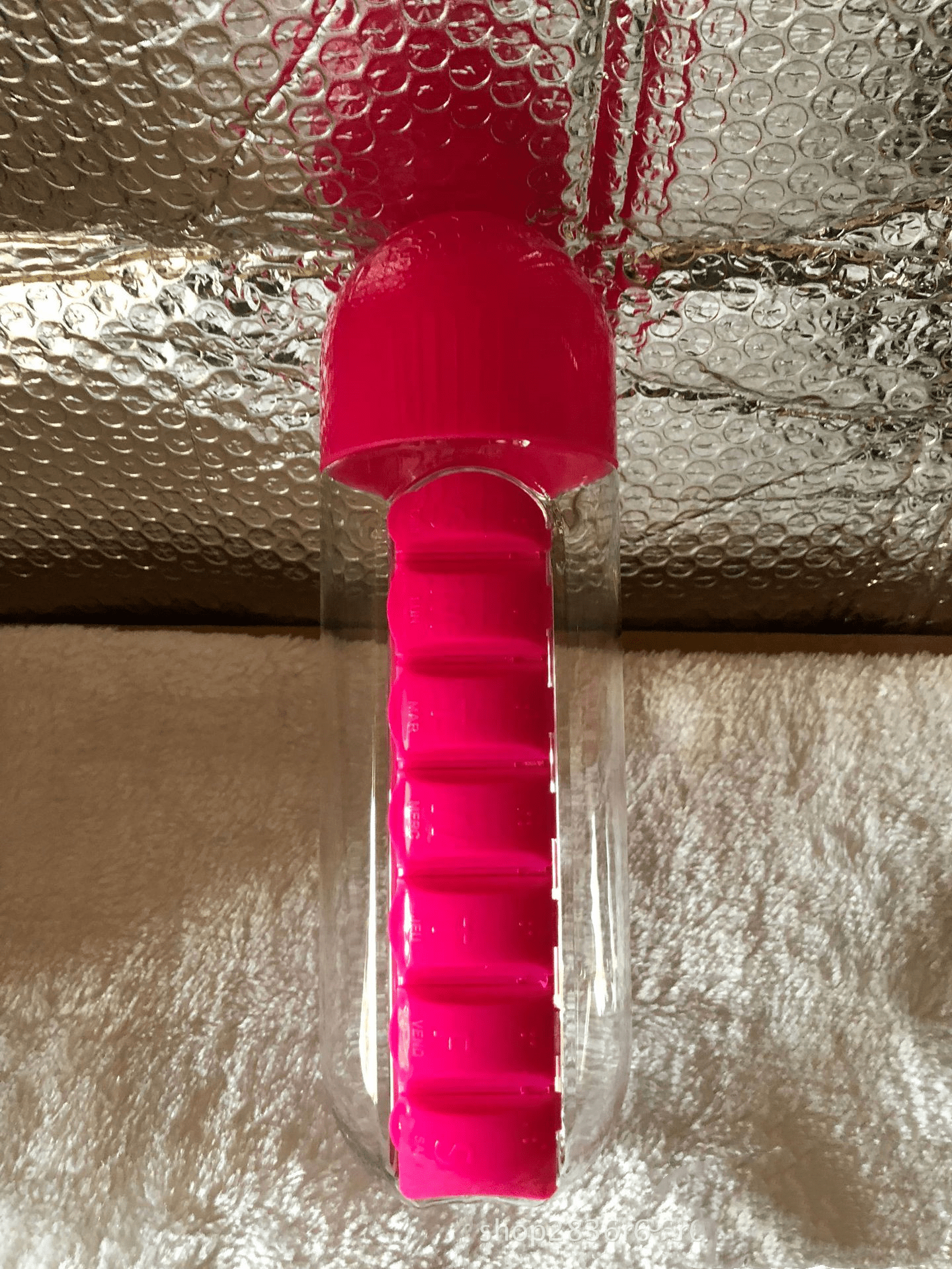 shop.plusyouclub 0 Rose Red / 501to600ml Pill Organizer Travel Water Bottle