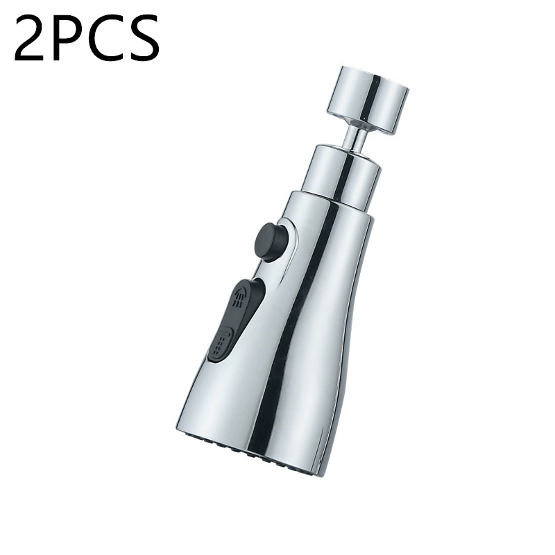 shop.plusyouclub 0 Silver / A / 2Pcs Pressurized Anti-Splash Faucet Sprayer