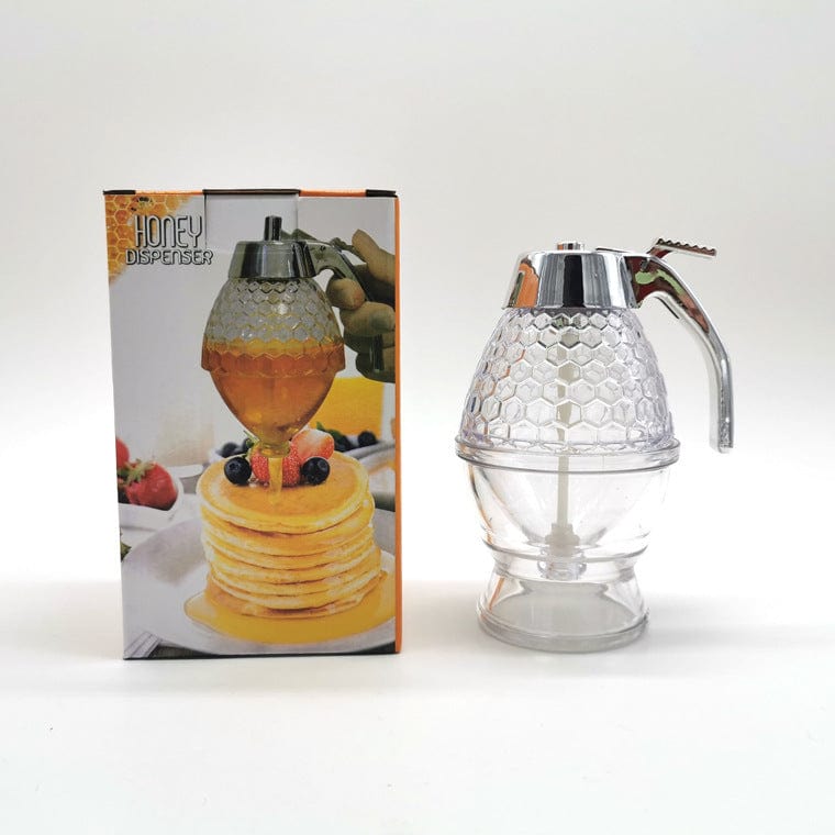 shop.plusyouclub 0 Squeeze Bottle Honey Jar Container Bee Drip Dispenser Kettle Storage Pot