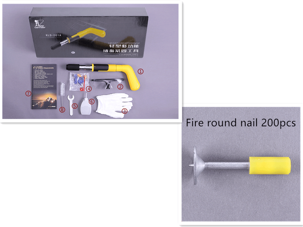 Woodworking Auto Metal Chain Nail Gun Electric Drill Automatic Nail Gun |  eBay
