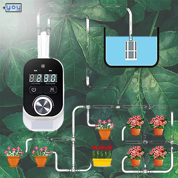 shop.plusyouclub 0 White / USB Automatic Irrigation For Watering Plants