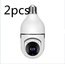 shop.plusyouclub 0 YIIOT 2million 2pcs / Infrared night vision 5GWiFi Wireless Wifi Light Bulb Security Camera
