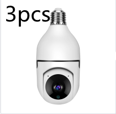 shop.plusyouclub 0 YIIOT 2million 3pcs / Infrared night vision 5GWiFi Wireless Wifi Light Bulb Security Camera