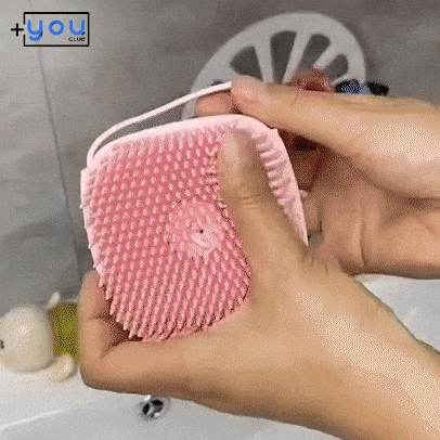 shop.plusyouclub 0 Silicone Bath Brush