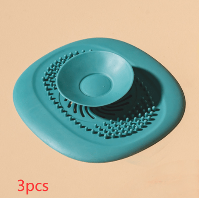 shop.plusyouclub 0 Bathroom Washbasin Drain Hair Catcher Kitchen Sewer Nausea Deodorant Deodorant Cover Seal Insect-proof Sink Floor Drain Cover