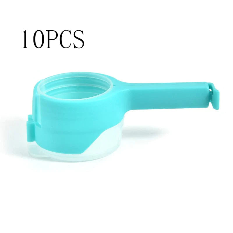 shop.plusyouclub 0 Blue / 10pc Seal-And-Pour Food Storage Clips