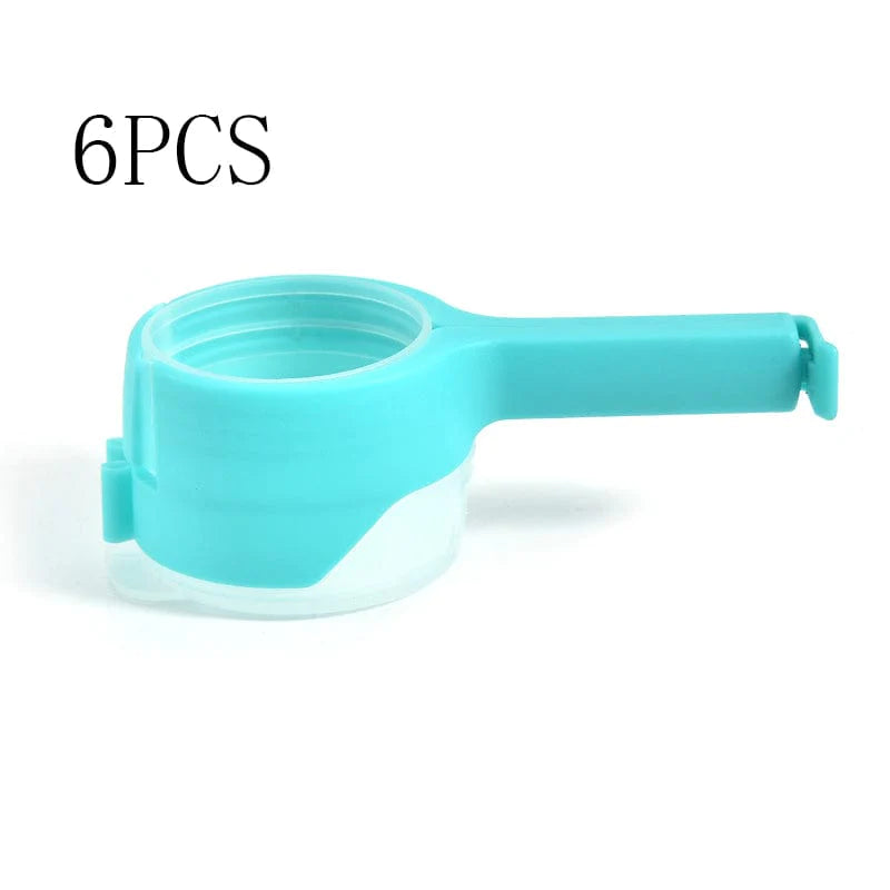 shop.plusyouclub 0 Blue / 6pc Seal-And-Pour Food Storage Clips