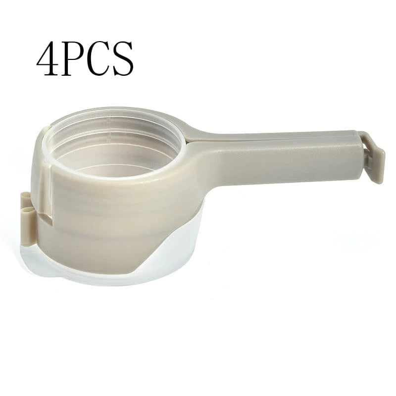 shop.plusyouclub 0 Grey / 4pc Seal-And-Pour Food Storage Clips