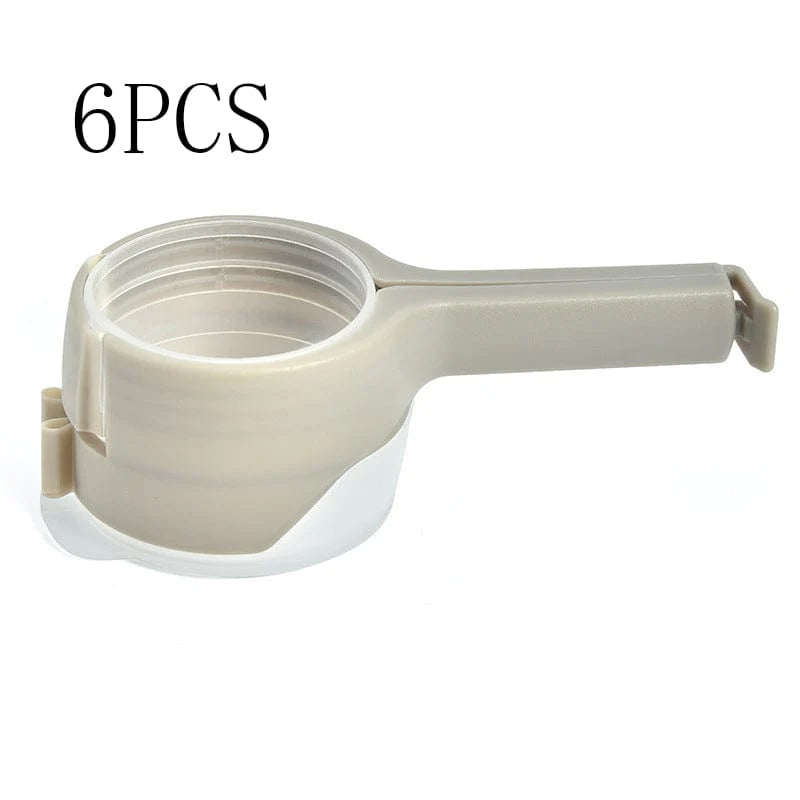 shop.plusyouclub 0 Grey / 6pc Seal-And-Pour Food Storage Clips