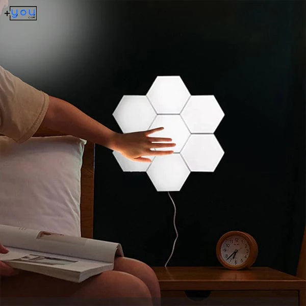 shop.plusyouclub 0 Honeycomb Touch Wall Lamp