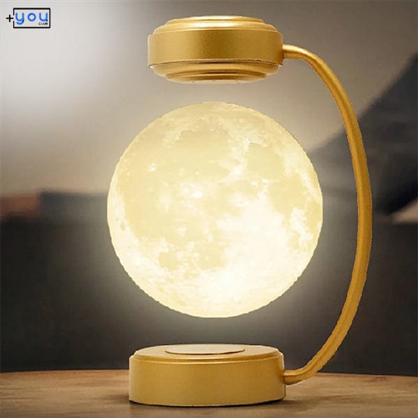 shop.plusyouclub 0 Magnetic Levitation Moon Lamp