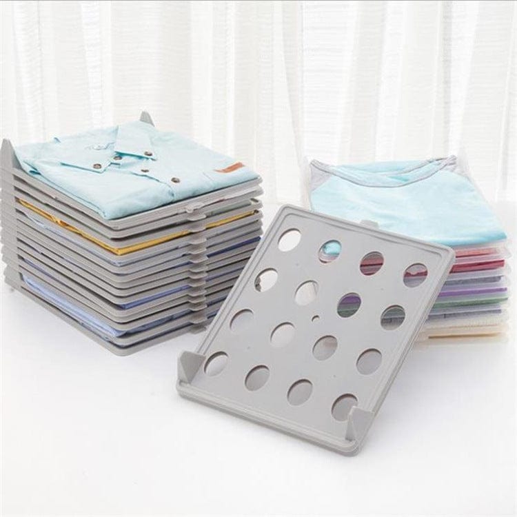 shop.plusyouclub 0 Multifunctional Durable Plastic Laundry Storage Fold Board Unique Clothing Shelves