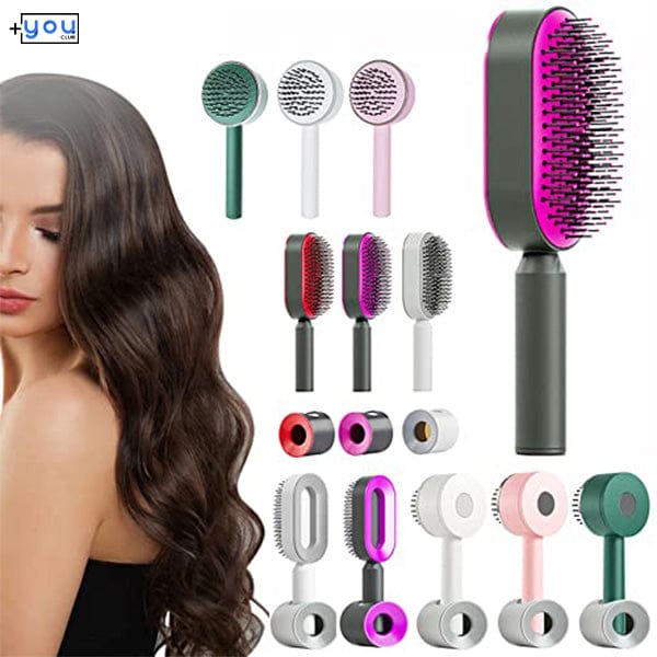 shop.plusyouclub 0 Self Cleaning Hair Brush