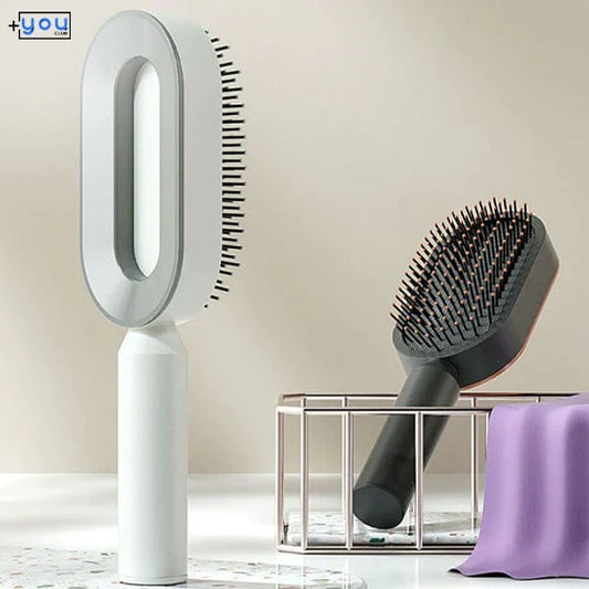 shop.plusyouclub 0 Self Cleaning Hair Brush