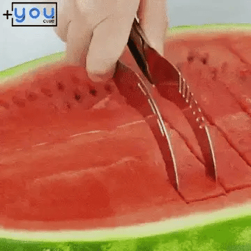 shop.plusyouclub 0 Stainless Steel Watermelon Cutter