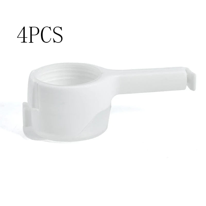 shop.plusyouclub 0 White / 4pc Seal-And-Pour Food Storage Clips